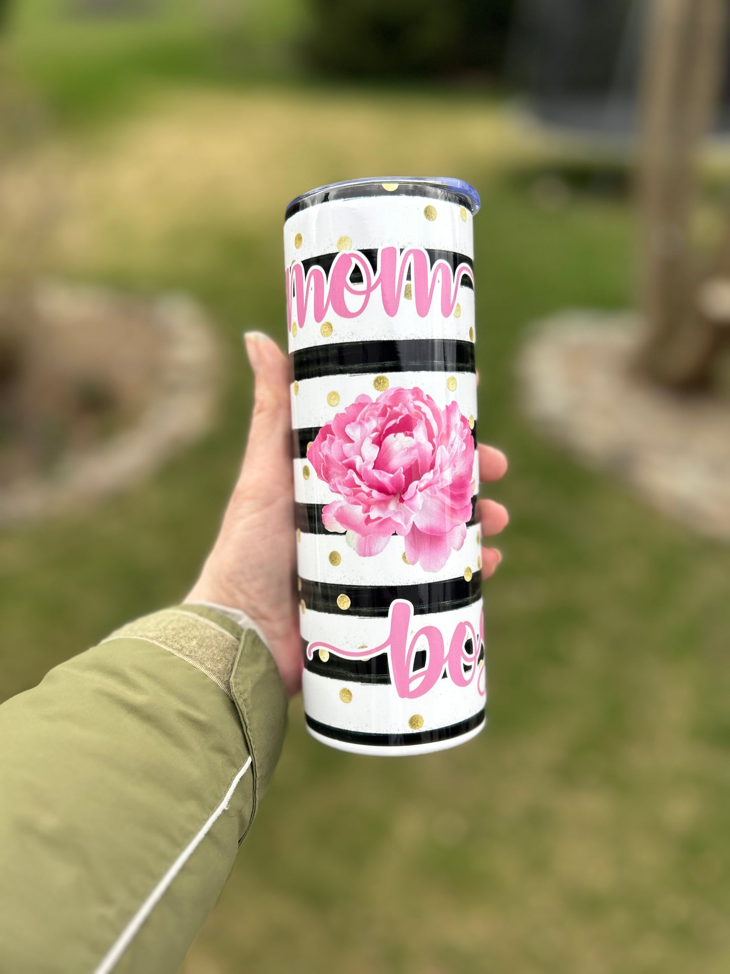 Mom Boss 20oz tumbler