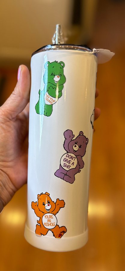 Naughty Bears tumbler