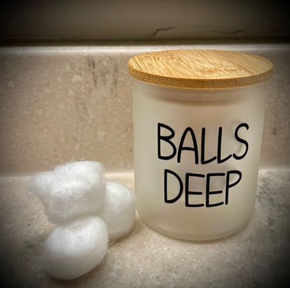 Funny Bathroom Glass canisters