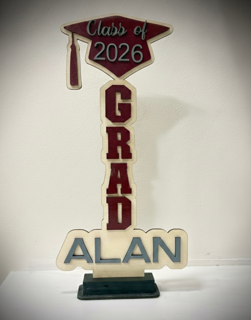 Personalized Graduation Tassel Display - Class of [Year]