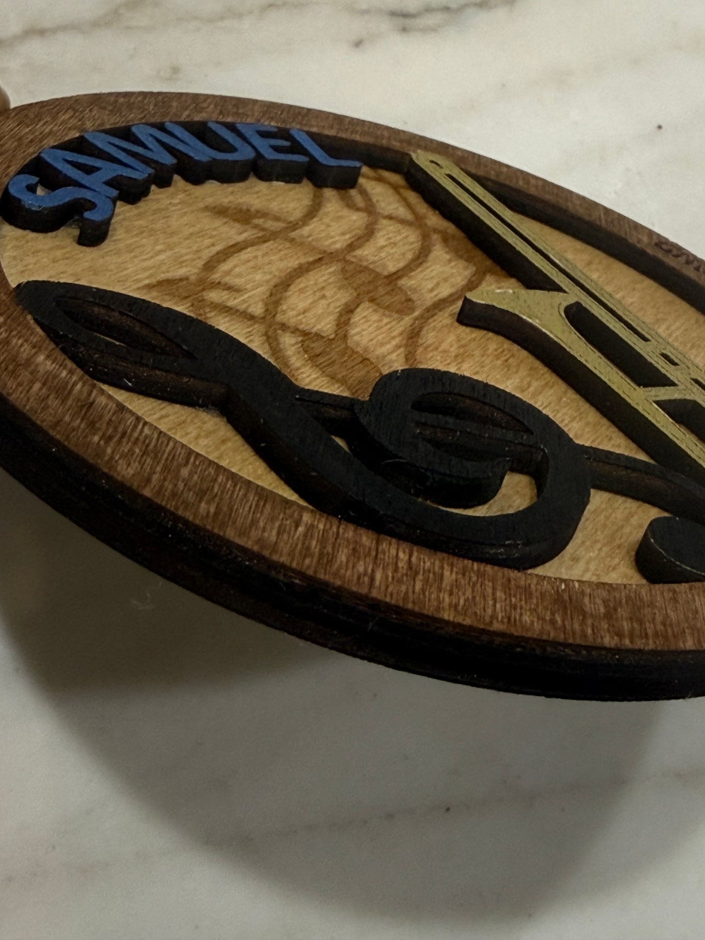 Personalized Trombone Ornament | Custom Marching Band Gift