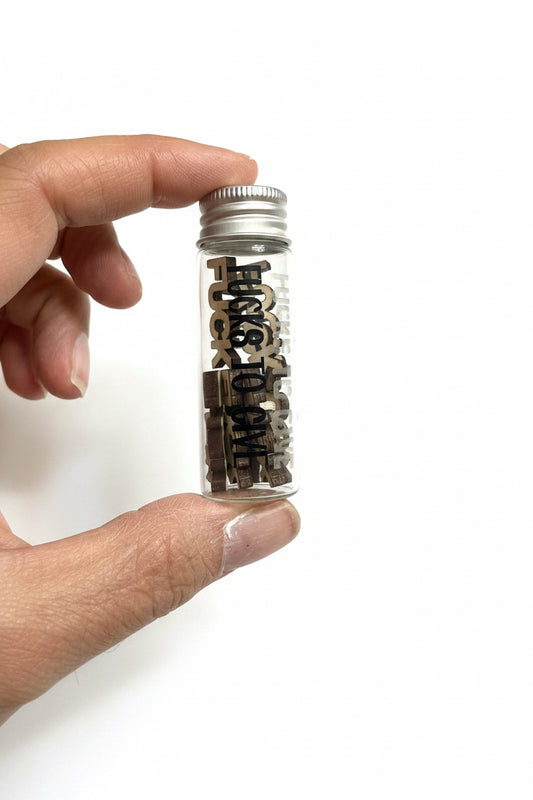 Jar of Fucks to Give – Funny Novelty Gag Gift & Desktop Decor