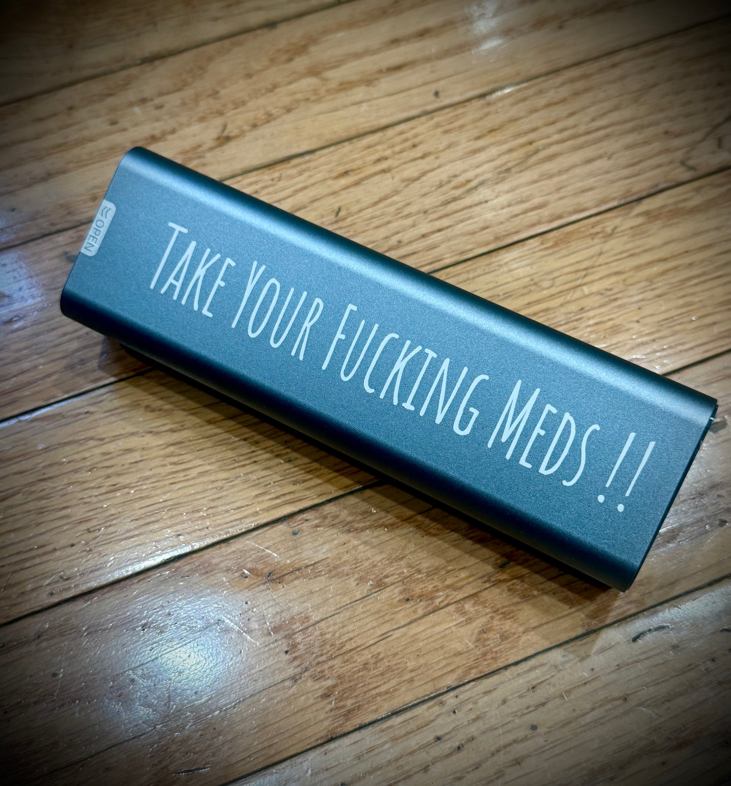 Take Your F*cking Meds!! – Funny 7-Day Pill Organizer