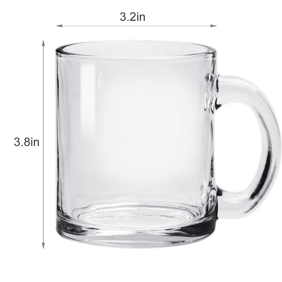 You Matter 12oz Glass Mug