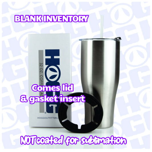32oz Curved Tumbler & Coffee Caddy- Hogg