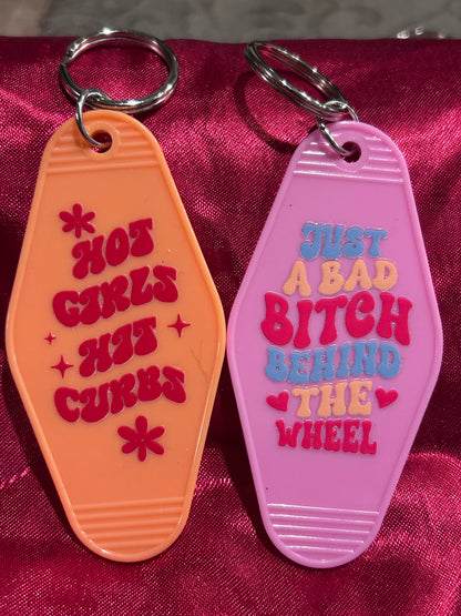 Motel Keychains