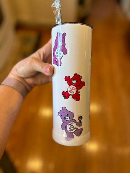 Naughty Bears tumbler