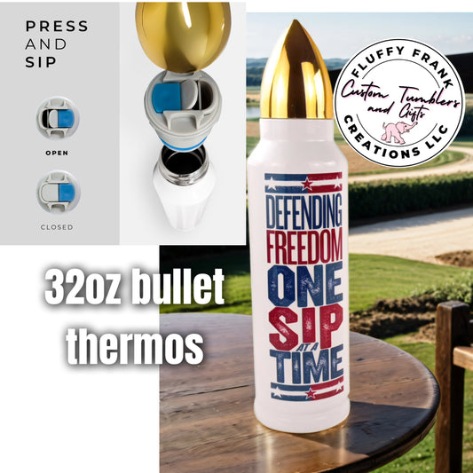 Bullet thermos (custom)