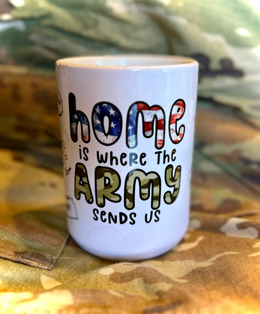 Home is where the military  sends us (custom)