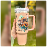 40oz  Mom Floral