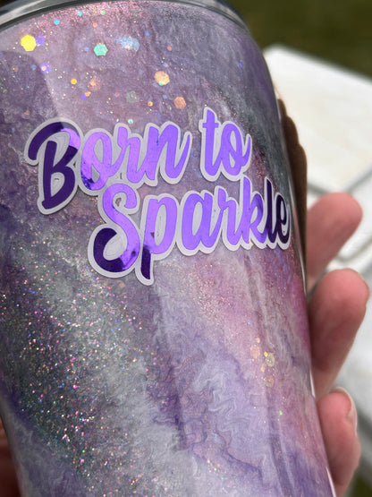 Born to Sparkle 12oz curved