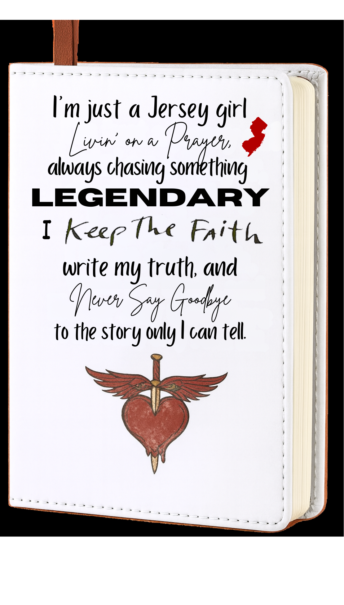 Jersy Girl Gift, Bon Jovi Gift, Gift for Bon Jovi lover