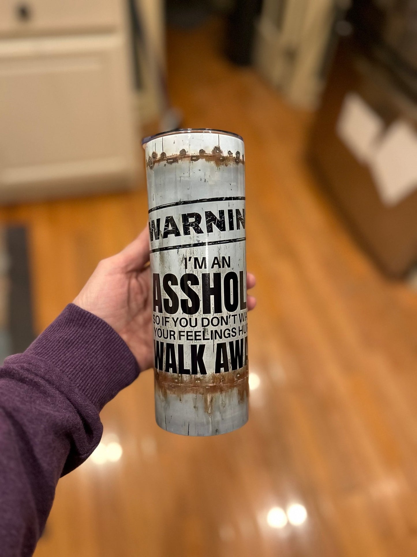 A**hole tumbler - FluffyFrankCreationsLLC