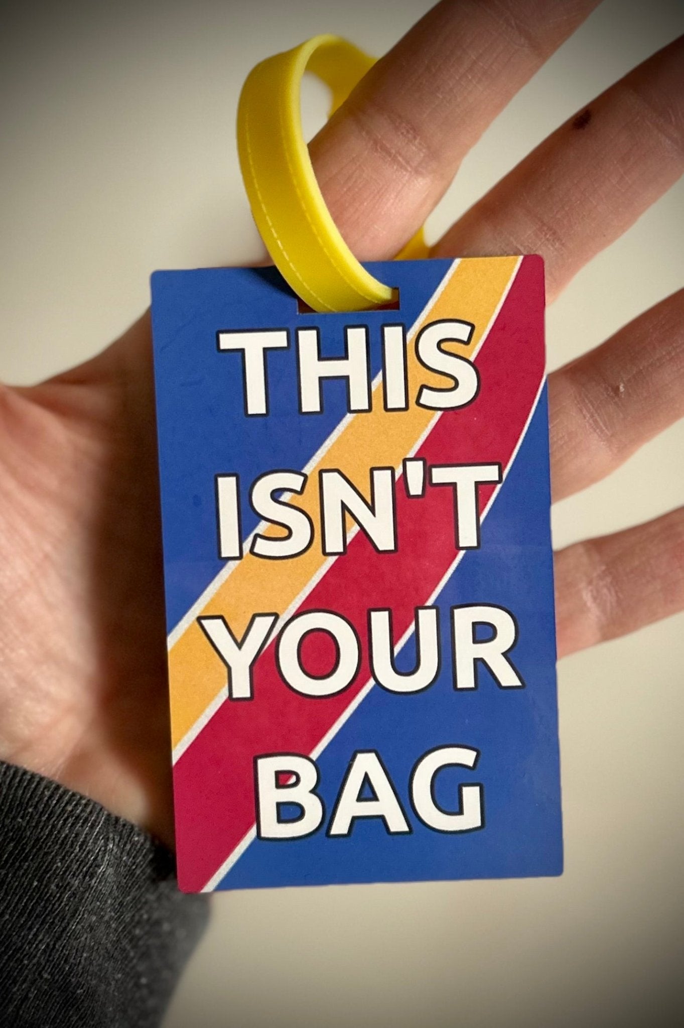 Bag tag / luggage tag (custom) - FluffyFrankCreationsLLC