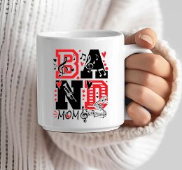 Band Mom Mug - FluffyFrankCreationsLLC