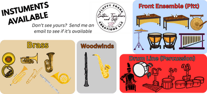 Band Mom Tumbler (game day edition - color) - FluffyFrankCreationsLLC