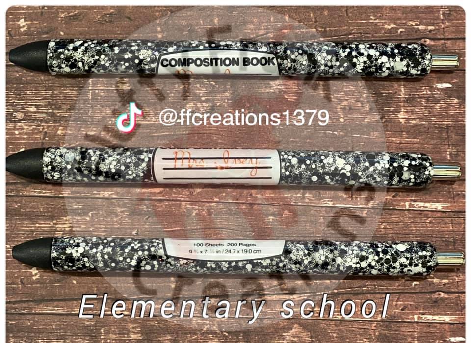 Custom designed pen - FluffyFrankCreationsLLC