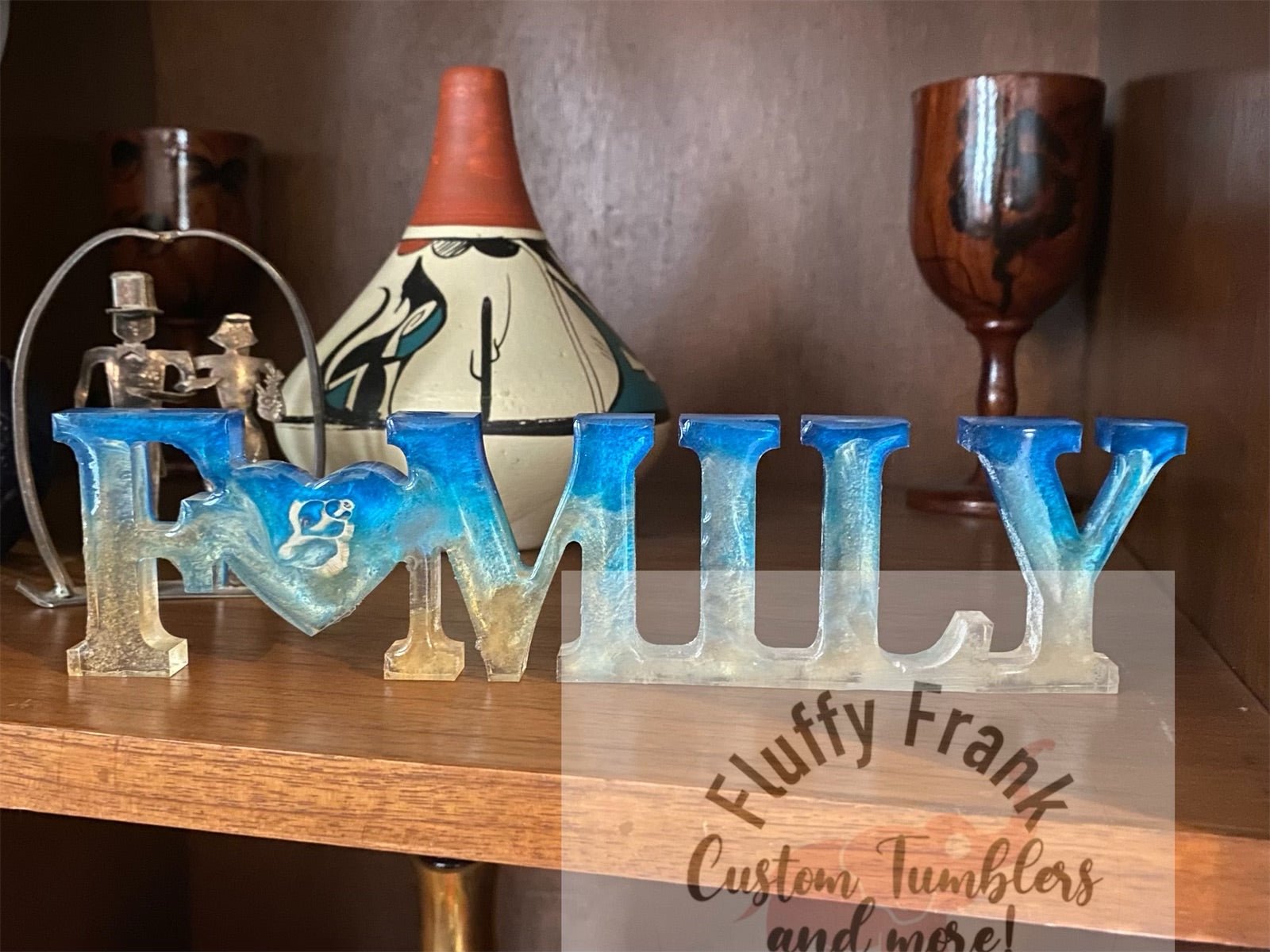 Family Resin Sign - FluffyFrankCreationsLLC