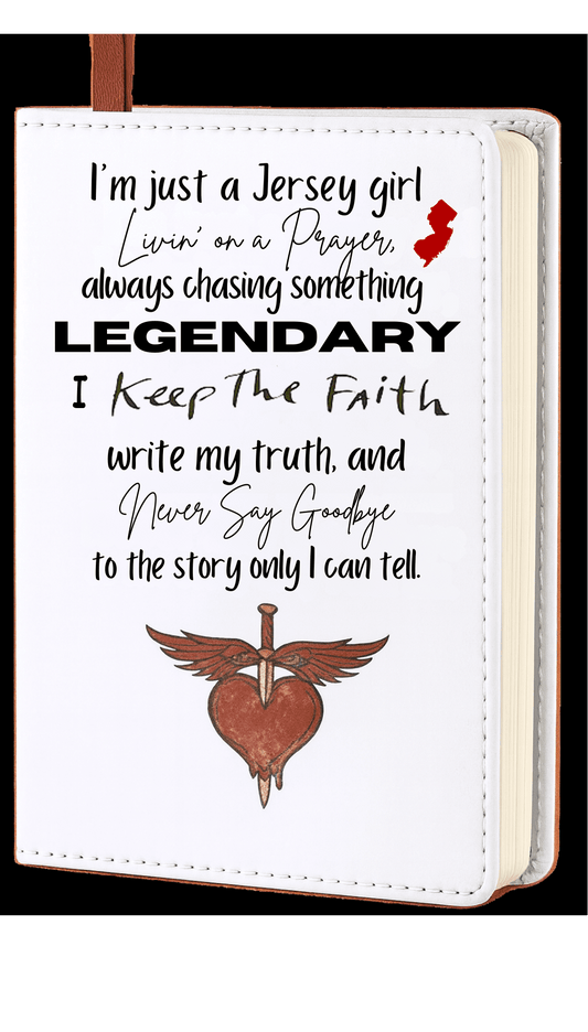 Jersey Girl Journal (Bon Jovi Inspired) - FluffyFrankCreationsLLC