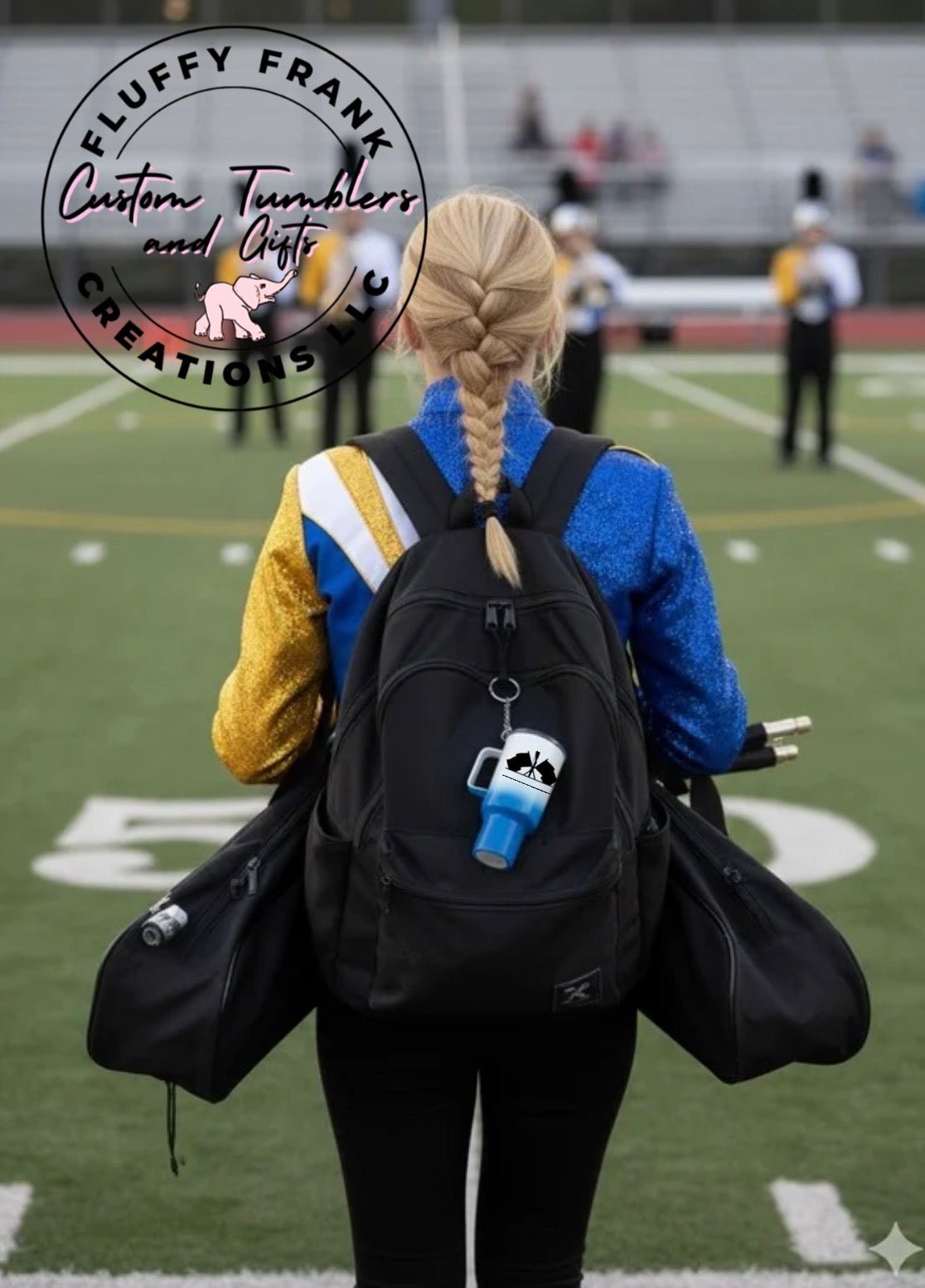 Mini tumbler keychain (band edition) - FluffyFrankCreationsLLC