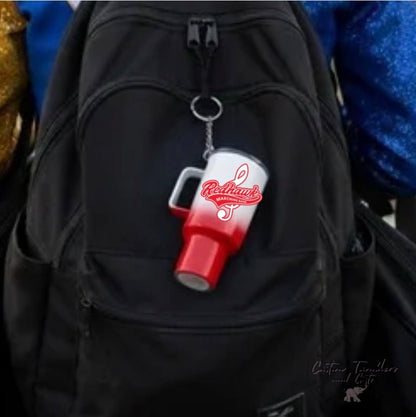 Mini tumbler keychain (band edition) - FluffyFrankCreationsLLC