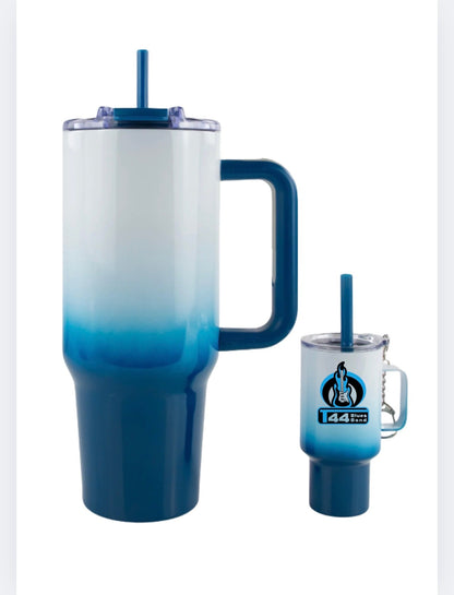 Mini tumbler keychain (band edition) - FluffyFrankCreationsLLC