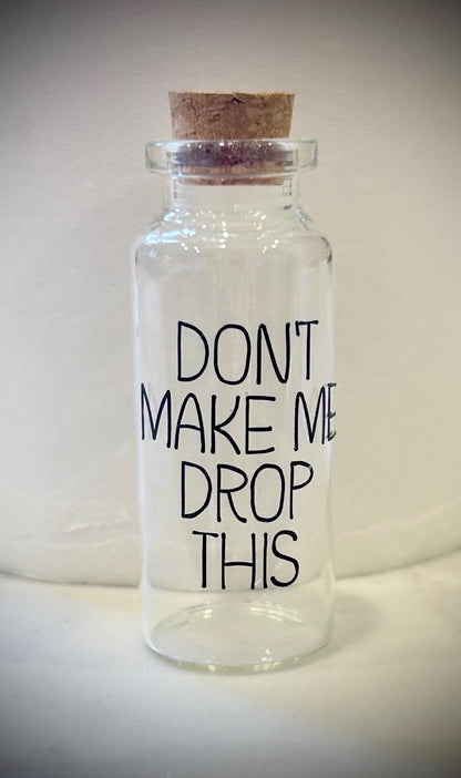 Personalized Tiny F Bomb Bottle - FluffyFrankCreationsLLC