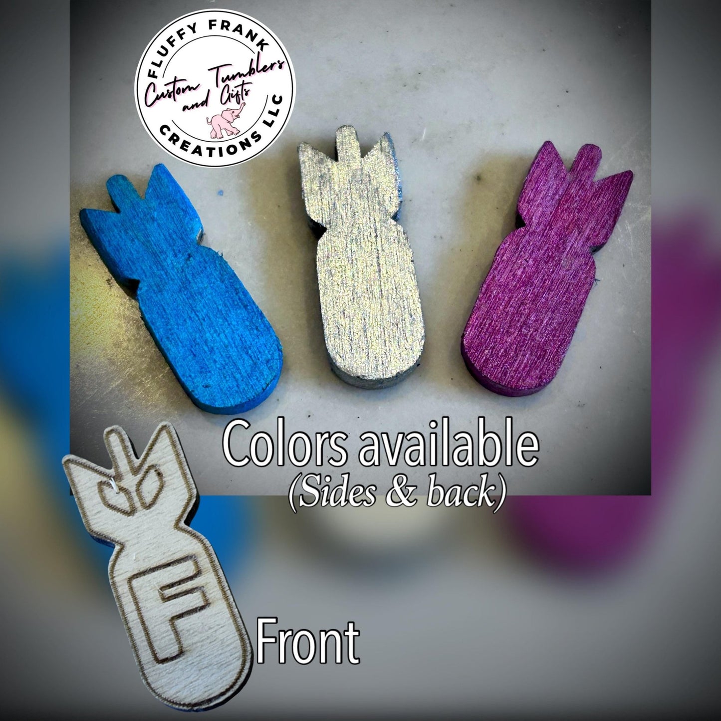 Personalized Tiny F Bomb Bottle - FluffyFrankCreationsLLC