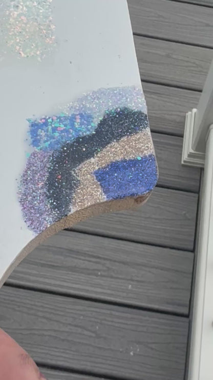 Custom Geode Desk Set