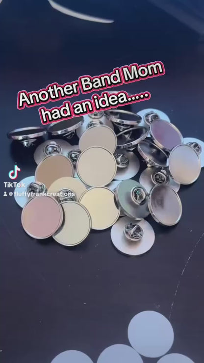 Senior Pin - custom | Personalized Graduation Keepsake for the Class of 2026. Band seniors.