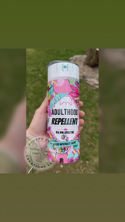 Adulthood Repellent 20oz tumbler