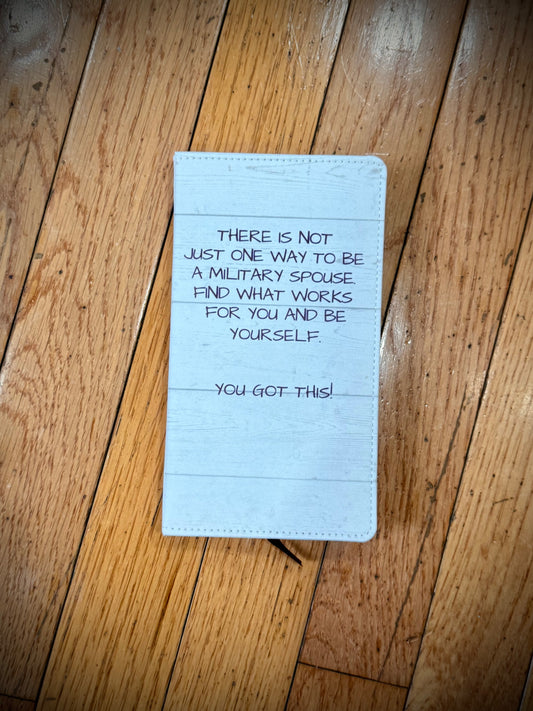 Military Spouse Encouragement Journal