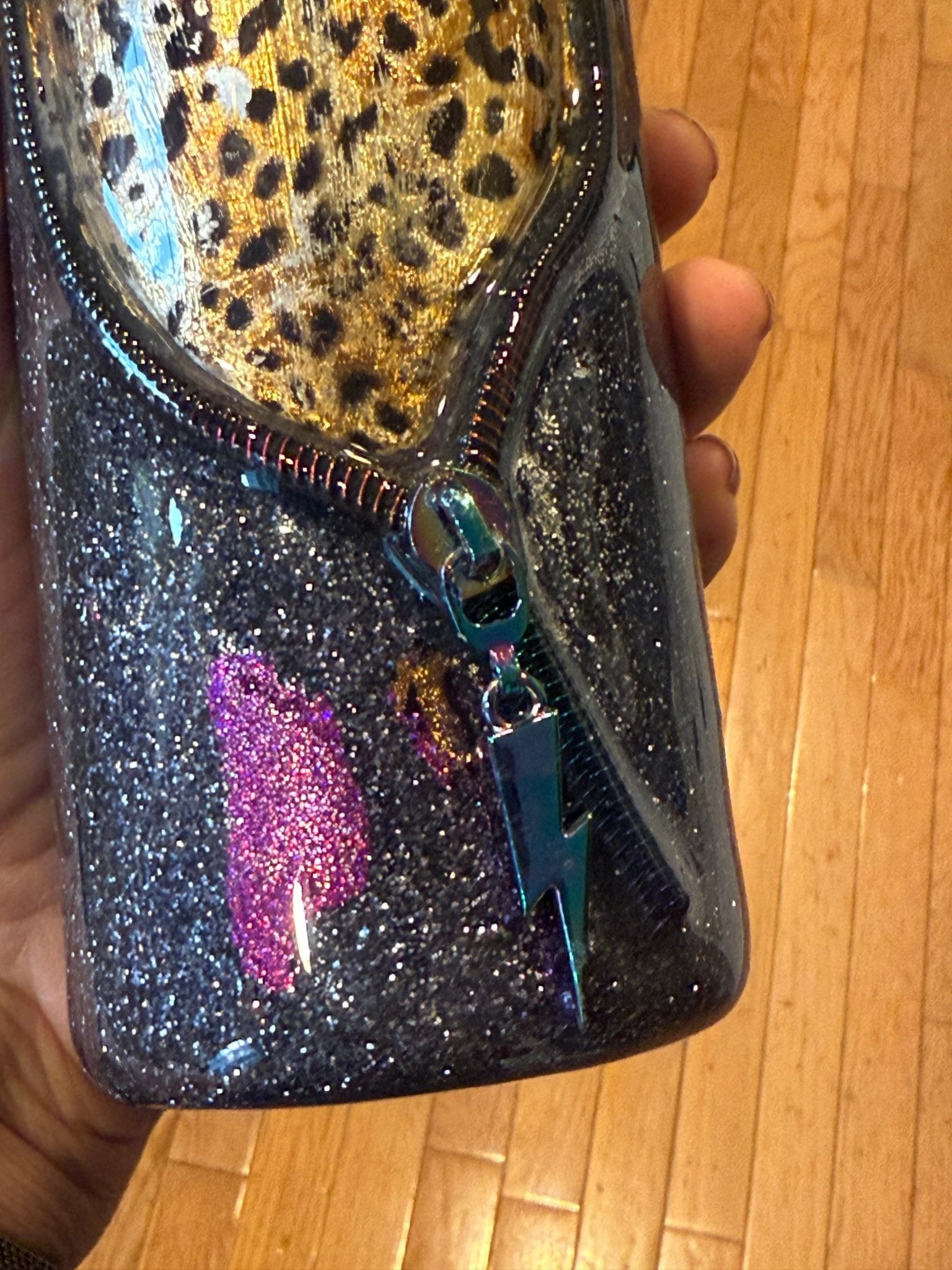 Stuck in the 80’s epoxy tumbler - FluffyFrankCreationsLLC