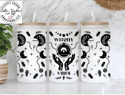Witchy Vibes Libby Glass - FluffyFrankCreationsLLC
