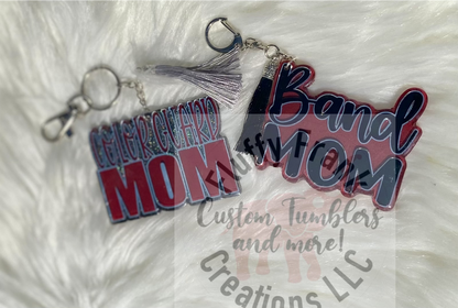 Band Mom Acrylic Keychain