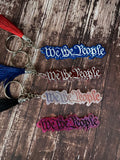 We the people keychain