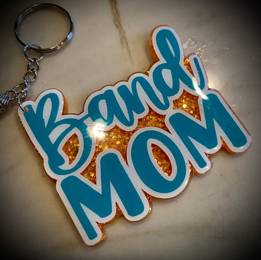 Band Mom Acrylic Keychain