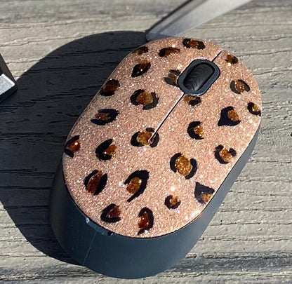 Glitter wireless mouse