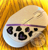 Glitter wireless mouse