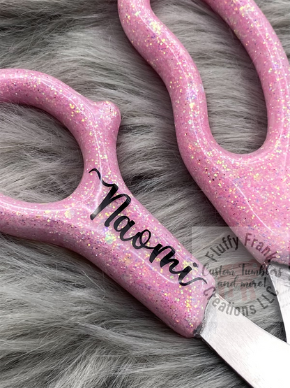 Glitter scissors