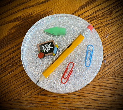 Teacher coaster / paperweight