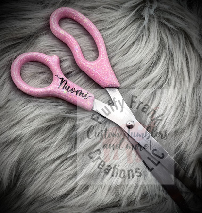 Glitter scissors